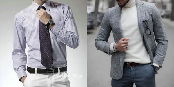 Grey and white shirt
White shirt
