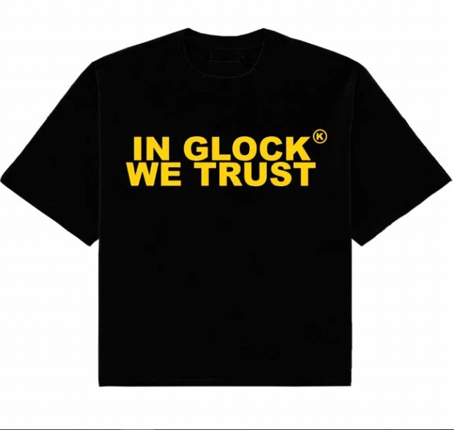 In Glock We Trust Men's T-Shirt